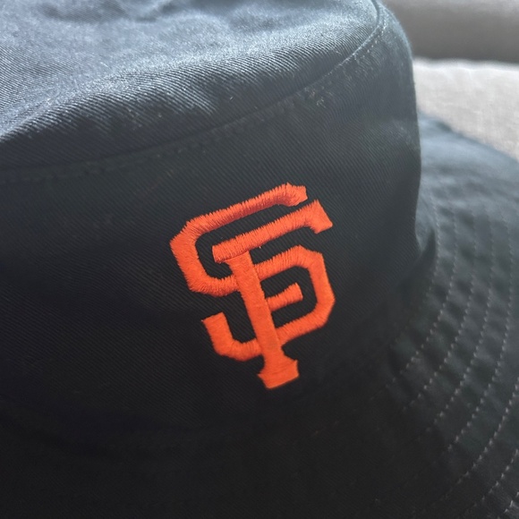 San Francisco Giants 47 Brand Original Black and Orange Bucket Hat - Picture 7 of 9